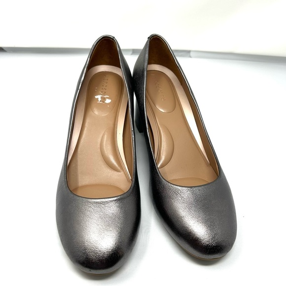 NEW Aereosoles Eye Candy leather Upper mid heel pump size 11M comfortable - Picture 2 of 11